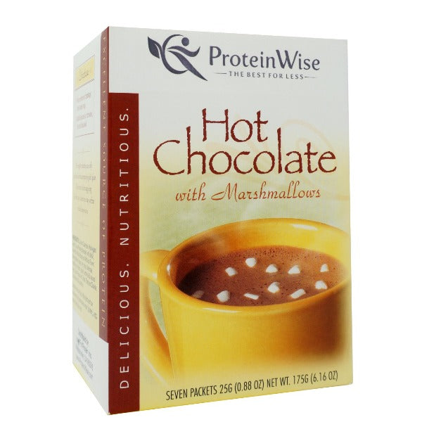 ProteinWise - Marshmallow Protein Hot Chocolate - 7/Box