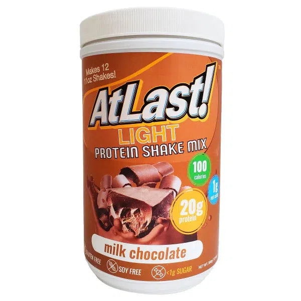 HealthSmart At Last! Light Protein Shake Mix - Milk Chocolate