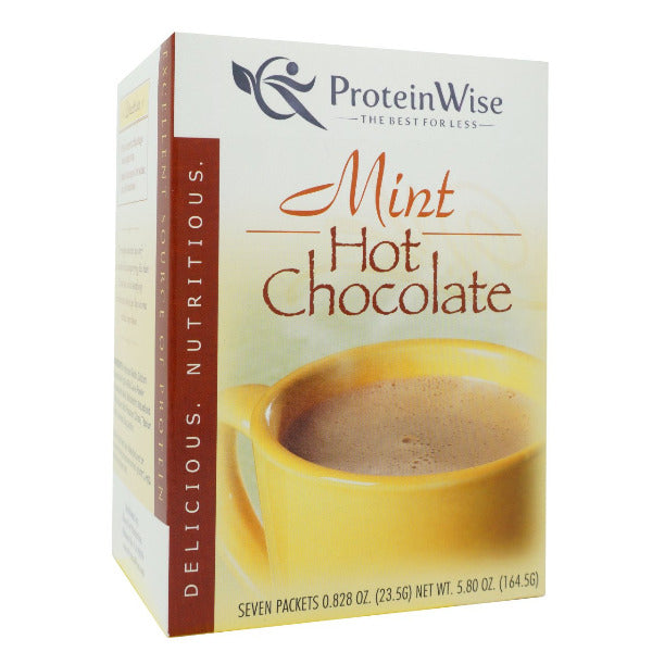 ProteinWise - Mint Protein Hot Chocolate - 7/Box