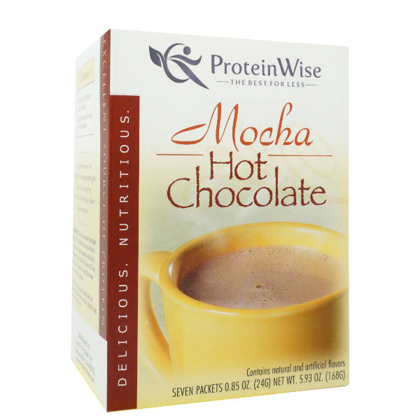 ProteinWise - Mocha Protein Hot Chocolate - 7/Box