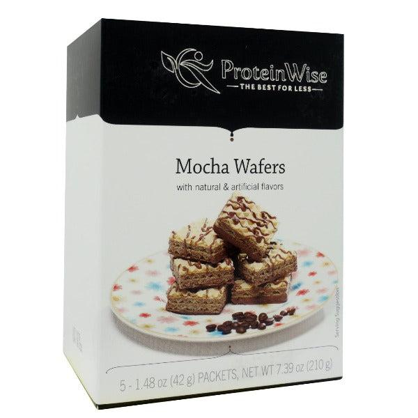 ProteinWise - Mocha Protein Wafers - 5 Bars