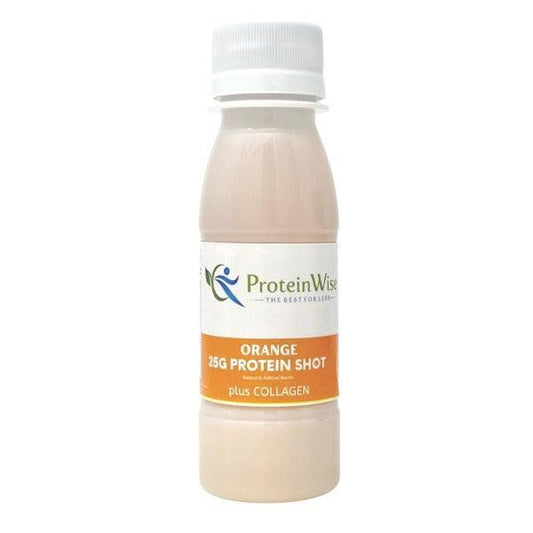 Proteinwise - 25g Whey Protein & Collagen Shot - Orange