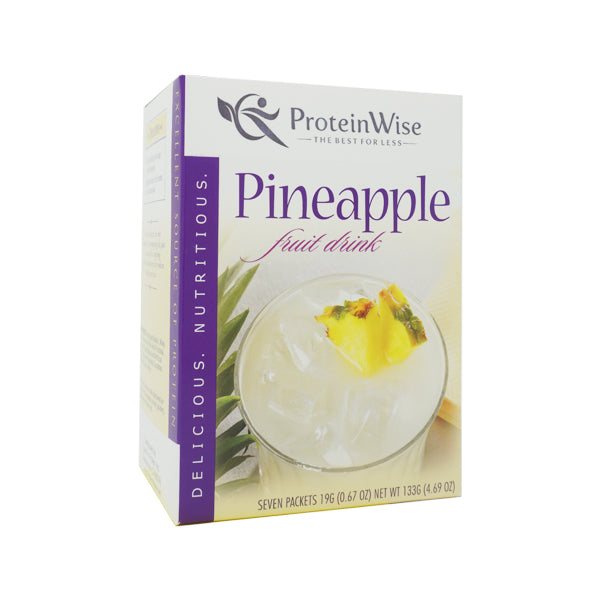 ProteinWise - Pineapple Protein Fruit Drink - 7/Box