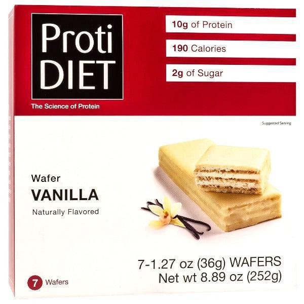 ProtiDiet - Vanilla Protein Wafer Bar - 7/Box