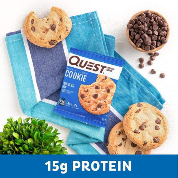 Quest - High Protein Chocolate Chip Cookie - 12/Box